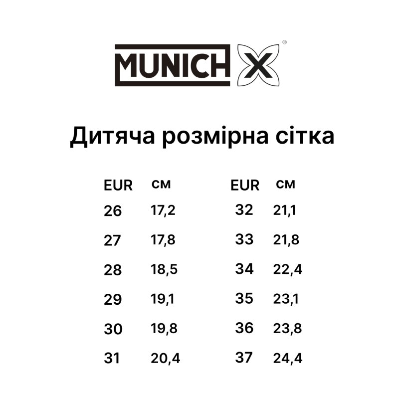 Дитячі футзалки Munich Gresca kid сірий 1500318 - Розмір 34
